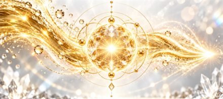 Lichtmotiv zur Einstellung Monoatomares Gold